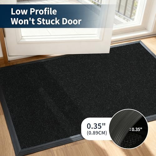 4'X8' Commercial Doormats, Thick Heavy-duty Custom Rubber Door Mat Outside - Image 5