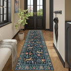 DUKINO 2x12 Washable Runner Rug, Non Slip Animal Rug - Image 7