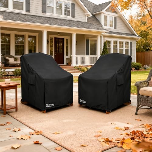 Patio Chair Cover 32W x 35D x 36H inches, Waterproof Heavy Duty Outdoor - Image 7