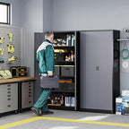 Letaya Metal Garage Storage Cabinets - Image 2