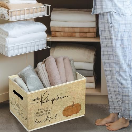 Vintage Fall Storage Bins & Boxes - Image 5