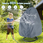 【Upgraded】RICHIE 90”x78” Patio Egg Chair Covers Waterproof & UV Resistant - Image 4