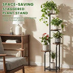 TOSKING Tall 5-Tier Corner Plant Stand Indoor - Image 4