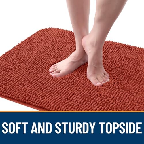 OLANLY Dog Door Mat for Muddy Paws 30x20, Super Absorbent Chenille Mud Mat - Image 4
