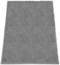 Absorbent Dog Door Mat for Muddy Paws, Trap Dirt Front Door Mat Indoor Entrance by HOMEK
