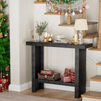 Console Table, 39.3" Rectangular Modern Entryway Table - Image 6