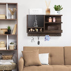 WEWEOW Key Holder for Wall, Mail Organizer Wall Mount - Image 5