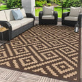 GENIMO Outdoor Rug, Waterproof Plastic Rugs by GENIMO