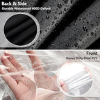 Wire Rack Covers, Heavy Duty 600D Dustproof Waterproof Storage Rack Covers - Image 3