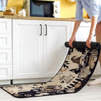 SATINIOR 3 Pcs Fall Kitchen Rugs and Mats Black Pumpkin Non Slip Floor Mats - Image 3
