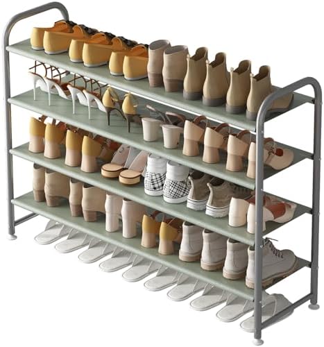 INGIORDAR 4 Tier Long Shoe Rack Organizer by INGIORDAR