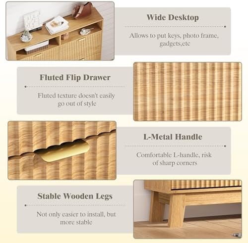 HUANLEGO Shoe Cabinet Storage for Entryway - Image 6