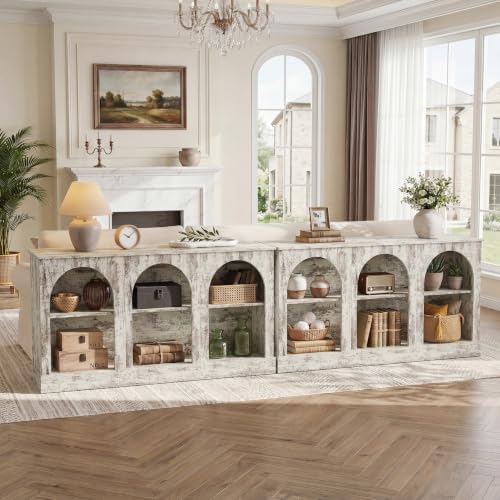 Tribesigns 10.5FT Extra Long Arched Console Table Set of 2 - Image 3