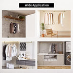 Oroonoko 72" Wall Mounted Clothes Rack, Closet Rods - Image 6