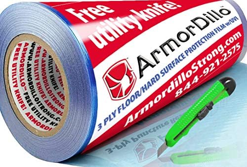 ArmorDillo New 3-Ply Strong Easy to Use Hardwood Floor, Hard Surface Protection by ArmorDilloCorp