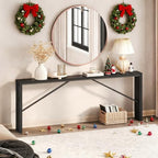 MAHANCRIS Console Table, 78.7"Long Sofa Table Behind Couch - Image 6
