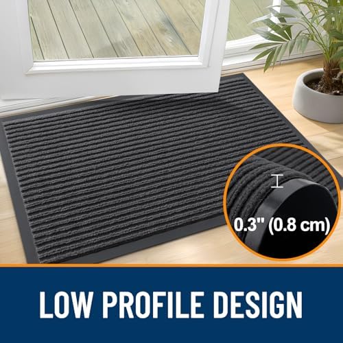 OLANLY Front Door Mat 33x21, Waterproof Heavy-Duty Indoor Outdoor Doormat - Image 4