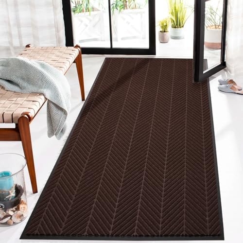 2′ x 6′ Heavy Duty Front Door Mat Indoor Outdoor Entrance, Easy Clean by ZPAIAreaFloorProtector