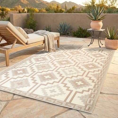 Fab Habitat Boho Vintage Tribal Outdoor Rug by FabHabitat