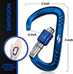 Rhino Produxs 12kN Heavy Duty Carabiner Clips - Image 2