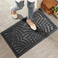 HIYARD Front Door Mat, Absorbent Resist Dirt Welcome Door Mat Indoor Outdoor by HIYARD