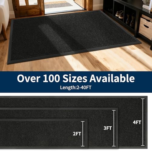4'X24' Commercial Doormats, Thick Heavy-duty Custom Rubber Door Mat Outside - Image 2