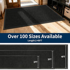 4'X24' Commercial Doormats, Thick Heavy-duty Custom Rubber Door Mat Outside - Image 2