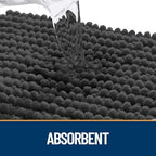 OLANLY Dog Door Mat for Muddy Paws 70x24, Extra Absorbent Chenille Mud Mat - Image 4