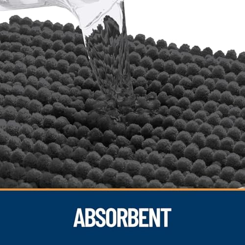 OLANLY Dog Door Mat for Muddy Paws 70x24, Extra Absorbent Chenille Mud Mat - Image 4