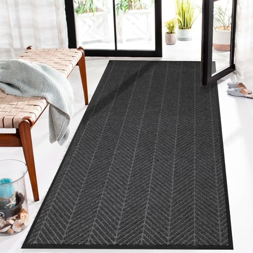 2′x6′ Heavy Duty Front Door Mat Indoor Outdoor Entrance, Easy Clean by ZPAIAreaFloorProtector