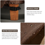 Patio Wicker Side Table Cover, Suitable - Image 3