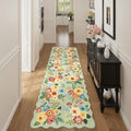 DUKINO 2x10 Runner Rug for Hallway, Washable Kitchen Rug Non Slip by DUKINO