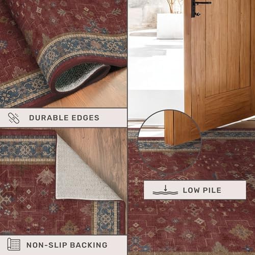 Hazo Haus Oriental 7x10 Large Area Rugs - Image 5