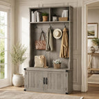 Takywep Extra Large 40" Entryway Hall Tree by HOME