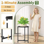 LASZOLA Metal Small Plant Stand Indoor Tall - Image 5