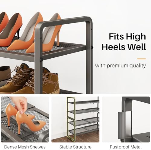 SNTD Expandable Metal Shoe Rack - Image 5