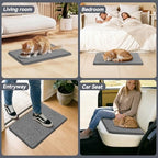 Bcoimo Super Absorbent Chenille Door Mat, Non-Slip Quick Dry Entryway Rug - Image 6