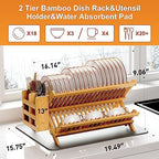 Greenual Bamboo Dish Drying Rack - Image 2
