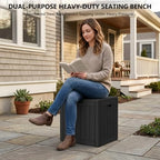 Outdoor Storage Box, 35 Gallon Waterproof Deck Box - Image 6