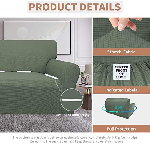 Easy-Going 100% Waterproof Oversized Loveseat Cover, Couch Cover - Image 4