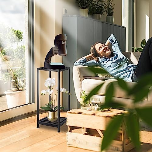 Lilybud--lily Plant Stand Indoor Outdoor Heavy Duty Wrought Iron Pedestal - Image 2