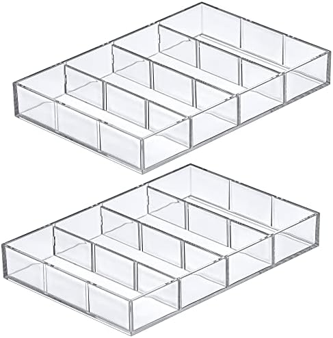 Amazing Abby - Soleil - 2-Pack Acrylic 4-Compartment Sunglass Organizer - Image 7