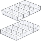 Amazing Abby - Soleil - 2-Pack Acrylic 4-Compartment Sunglass Organizer - Image 7