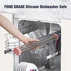 Tomorotec Roll Up Dish Drying Rack Over Sink, 304 Steel - Image 6