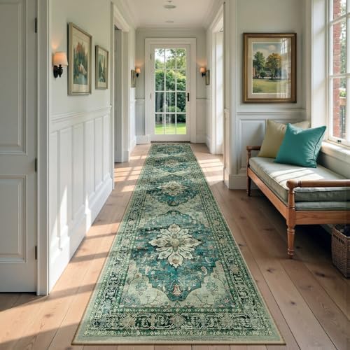 RELEANY Washable Area Rug, Runner 2'6"x12' by RELEANY