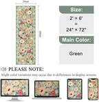 DUKINO 2x6 Runner Rug for Hallway, Washable Kitchen Rugs Non Slip - Image 2