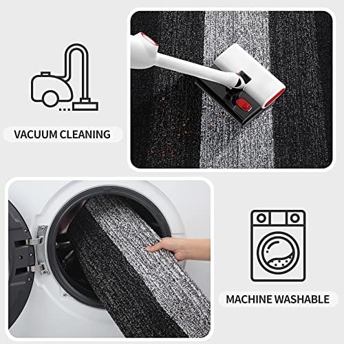 Kitinjoy Indoor Outdoor Door Mat, 40x24 Non-Slip Dirt Trapper Doormats - Image 5