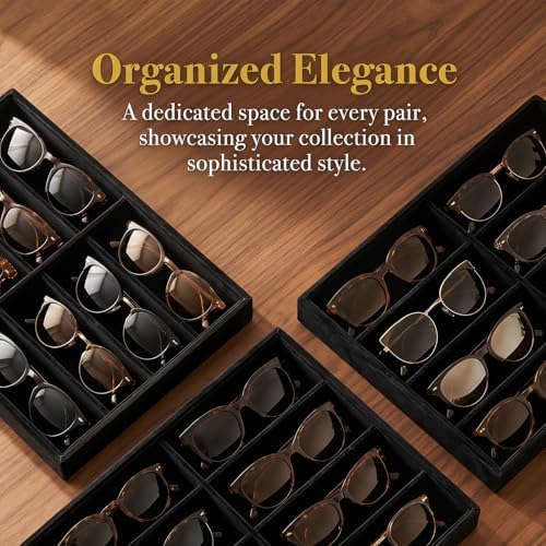 Stratalife 8 Grids Drawer Sunglasses Organizer Tray - Image 6