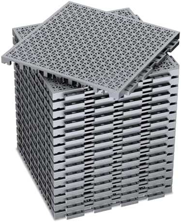 16 PCS Modular Interlocking Cushion Interlocking Floor Tiles by laapee