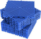 Jocoevol 12-Pcs Interlocking Tile, Non-Slip Heavy-Duty Polypropylene Splicing by JOCOEVOL